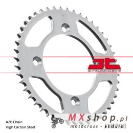 JT ZĘBATKA TYLNA 798 48 SUZUKI RM 80/85 '83-20, YAMAHA YZ 85 '02-20 (79848JT) (ŁAŃC. 428) KOLOR CZARNY
