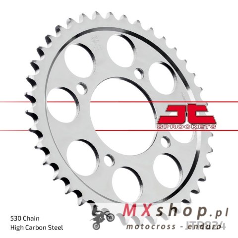 JT ZĘBATKA TYLNA 817 46 SUZUKI GSX 600F '85-88 (81746JT) (ŁAŃC. 530) JT ZĘBATKA TYLNA 817 46 SUZUKI GSX 600F '85-88 (81746JT) (ŁAŃC. 530)