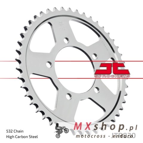 JT ZĘBATKA TYLNA 821 46 SUZUKI GSX-R 1100 '86-88 (82146JT) (ŁAŃC. 532) JT ZĘBATKA TYLNA 821 46 SUZUKI GSX-R 1100 '86-88 (82146JT) (ŁAŃC. 532)