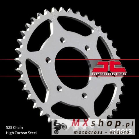 JT ZĘBATKA TYLNA SUZUKI TS 250 '71-76 (ŁAŃC. 525) JT ZĘBATKA TYLNA SUZUKI TS 250 '71-76 (ŁAŃC. 525)