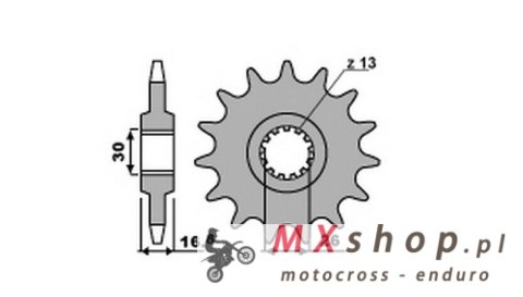 GROSSKOPF WYPRZEDAŻ ZĘBATKA PRZEDNIA 2068 12 HONDA CBR 600F '99-'06, CBR 900RR '96-'99 JTF 1370/12 GROSSKOPF WYPRZEDAŻ ZĘBATKA PRZEDNIA 2068 12 HONDA CBR 600F '99-'06, CBR 900RR '96-'99 JTF 1370/12