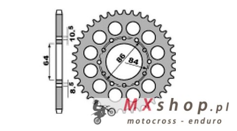 JR WYPRZEDAŻ ZĘBATKA TYLNA 814 42 SUZUKI GT 380, GS 400 '77-78, GS 450 '84-87 (81442JT) (ŁAŃC. 530) JR WYPRZEDAŻ ZĘBATKA TYLNA 814 42 SUZUKI GT 380, GS 400 '77-78, GS 450 '84-87 (81442JT) (ŁAŃC. 530)