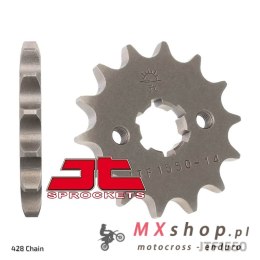 JT ZĘBATKA PRZEDNIA 2182 14 YAMAHA WR 125R/X '09-'15, YZF125R '09-'120 , MT125 '15-'20 (218214JT) (ŁAŃC. 428)