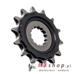 JT ZĘBATKA PRZEDNIA Z GUMĄ 565 14 YAMAHA YZF/WRF 400/426/450, CF MOTO 400 '19-, 650 GT/NK '21-'23 (56514JTS) (ŁAŃC. 520) YFZ 450