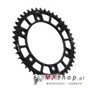 JT ZĘBATKA TYLNA 4400 43 ALUMINIOWA HONDA CBR 600/900/929/954/1000 (440045JTA) (ŁAŃC. 520) KOLOR CZARNY