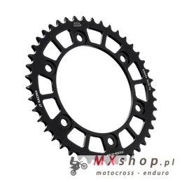 JT ZĘBATKA TYLNA 4400 43 ALUMINIOWA HONDA CBR 600/900/929/954/1000 (440045JTA) (ŁAŃC. 520) KOLOR CZARNY