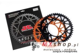 JT ZĘBATKA TYLNA 4486 47 ALUMINIOWA RACELITE KTM SX 85 '04-'24 (448647JTA) (ŁAŃC. 428) KOLOR POMARAŃCZOWY