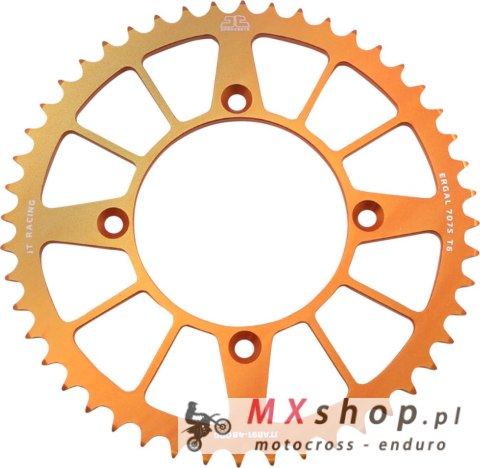 JT ZĘBATKA TYLNA 4549 48 ALUMINIOWA RACELITE KTM FREERIDE 250 14-17 (+2), 350 12-17 (454948JTA) (ŁAŃC. 520) KOLOR POMARAŃCZOWY JT ZĘBATKA TYLNA 4549 48 ALUMINIOWA RACELITE KTM FREERIDE 250 14-17 (+2), 350 12-17 (454948JTA) (ŁAŃC. 520) KOLOR POMARAŃCZOWY