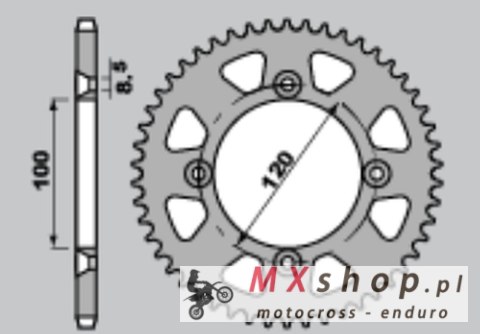 JT ZĘBATKA TYLNA 4738 47 YAMAHA YZ 65 '18-'25 (473847JT) (ŁAŃC.420) JT ZĘBATKA TYLNA 4738 47 YAMAHA YZ 65 '18-'25 (473847JT) (ŁAŃC.420)