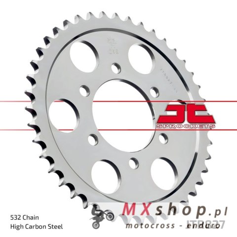 JT ZĘBATKA TYLNA 806 43 SUZUKI RF 900R '94-00 (80643JT) (ŁAŃC. 532) JT ZĘBATKA TYLNA 806 43 SUZUKI RF 900R '94-00 (80643JT) (ŁAŃC. 532)