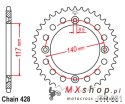 JT ZĘBATKA TYLNA 831 46 YAMAHA YZ 80L/S '84, '86-92 (83146JT) (ŁAŃC. 428)