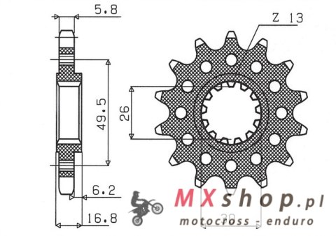 SUNSTAR ZĘBATKA PRZEDNIA 347M 15 HONDA CBR 600/900/929/954/1000, VTR 1000 SP1/2 (JTF1269.15) (ŁAŃC. 520) (347M15JT) SUNSTAR ZĘBATKA PRZEDNIA 347M 15 HONDA CBR 600/900/929/954/1000, VTR 1000 SP1/2 (JTF1269.15) (ŁAŃC. 520) (347M15JT)