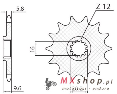 SUNSTAR ZĘBATKA PRZEDNIA 7005 14 KTM SX 65 '98-'18 (JTF1906.14) (ŁAŃC. 420) (700514JT) SUNSTAR ZĘBATKA PRZEDNIA 7005 14 KTM SX 65 '98-'18 (JTF1906.14) (ŁAŃC. 420) (700514JT)