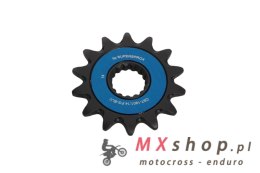 SUPERSPROX ZĘBATKA PRZEDNIA 1248 13 SAMOOCZYSZCZAJĄCA KTM SX/SXF/EXC/EXCF '91-'25, HUSQVARNA FC/FE/TC/TE '14-'25 Z NIEBIESKIMI P