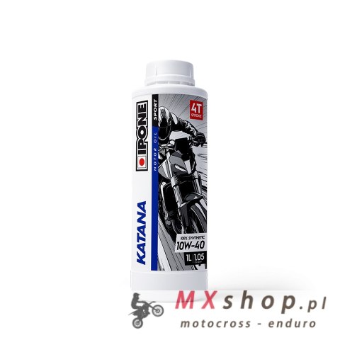 IPONE KATANA 10W40 OLEJ SILNIKOWY 100 % SYNTETYK 1L (ESTER, MA2) IPONE KATANA 10W40 OLEJ SILNIKOWY 100 % SYNTETYK 1L (ESTER, MA2)