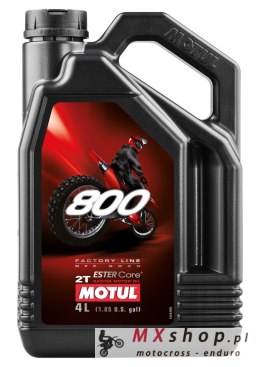 MOTUL OLEJ SILNIK 800 2T 4L SYNTETYCZNY OFFROAD