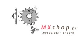 CHT WYPRZEDAŻ ZĘBATKA PRZEDNIA (217714) YAMAHA YBR125 '05-15,XT 125 R/X 0'8-11, (JTF548.14)*(ŁAŃCUCH 428)