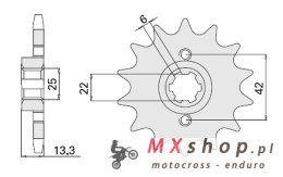 CHT ZĘBATKA PRZEDNIA 291 16 HONDA CB 450S (JTF291.16)