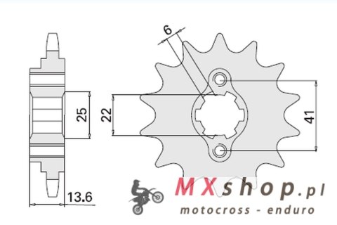 CHT ZĘBATKA PRZEDNIA 293 16 HONDA VT 600 C '88-'89 (293-16K) (JTF293.16) CHT ZĘBATKA PRZEDNIA 293 16 HONDA VT 600 C '88-'89 (293-16K) (JTF293.16)