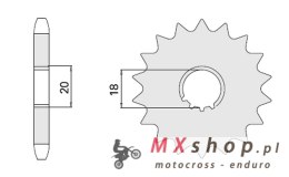 CHT ZĘBATKA PRZEDNIA 426 14 SUZUKI GN 125 91-00, GS 125 (JTF426.14) (426-14)