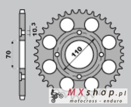 CHT ZĘBATKA TYLNA 246 41 HONDA CB 250N '78-'82 (A4140246410)