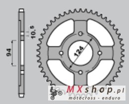 CHT ZĘBATKA TYLNA 282 37 HONDA CB550 F 76-80 (282-37) (JTR282.37)