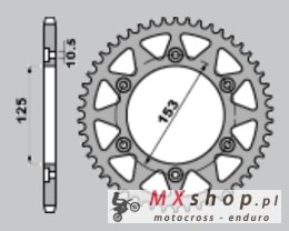CHT ZĘBATKA TYLNA HONDA CRF-L 4T CRF 250L '13-'20 , XR 250 R/L/R '91-'96 ,XR 600/650 '91-'20 288 50Z ERGAL