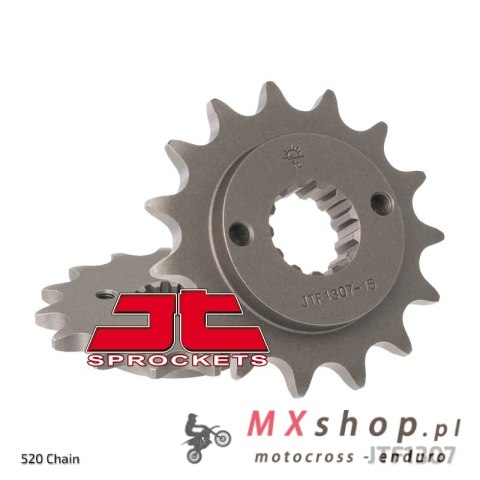 JT ZĘBATKA PRZEDNIA 2093 15 KAWASAKI ZX6R '03-'06 (J2093M15JT) (ŁAŃC. 520) JT ZĘBATKA PRZEDNIA 2093 15 KAWASAKI ZX6R '03-'06 (J2093M15JT) (ŁAŃC. 520)