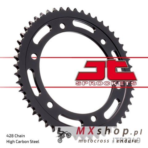 JT ZĘBATKA TYLNA 4374 51 HONDA XLR 125R '98-'02 (437451JT) (ŁAŃC. 428) JT ZĘBATKA TYLNA 4374 51 HONDA XLR 125R '98-'02 (437451JT) (ŁAŃC. 428)