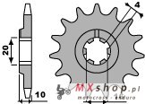 PBR ZĘBATKA PRZEDNIA 2066 13 18NC HUSQVARNA WRE 125 (ŁAŃC. 520) PBR ZĘBATKA PRZEDNIA 2066 13 18NC HUSQVARNA WRE 125 (ŁAŃC. 520)