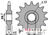 PBR ZĘBATKA PRZEDNIA 2073 14 18NC CBF/CBR 600 '-1' (ŁAŃC. 525) PBR ZĘBATKA PRZEDNIA 2073 14 18NC CBF/CBR 600 '-1' (ŁAŃC. 525)