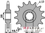 PBR ZĘBATKA PRZEDNIA 2086 17 18NC TDM 850 (96-98) (ŁAŃC. 525) (214217) PBR ZĘBATKA PRZEDNIA 2086 17 18NC TDM 850 (96-98) (ŁAŃC. 525) (214217)