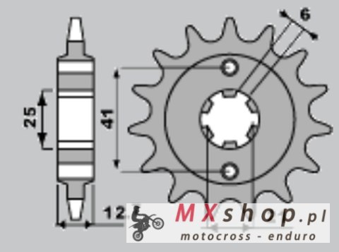 PBR ZĘBATKA PRZEDNIA 288 17 18NC HONDA CB 550F/K 75-80 (ŁAŃC. 530) PBR ZĘBATKA PRZEDNIA 288 17 18NC HONDA CB 550F/K 75-80 (ŁAŃC. 530)