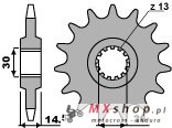 PBR ZĘBATKA PRZEDNIA 330 15 18NC HONDA CB750F`79 (RC01) (ŁAŃC. 630)