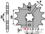 PBR ZĘBATKA PRZEDNIA 425 15 18NC SUZKI TS 125 R/X (90-96) (ŁAŃC. 428)