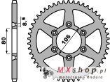 PBR ZĘBATKA TYLNA 3560 42 C45 APRILIA RX 125 (95-02) (ŁAŃC. 520) (JTR22.42)