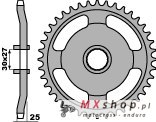 PBR ZĘBATKA TYLNA 381 40 F (ŁAŃC. 415) PBR ZĘBATKA TYLNA 381 40 F (ŁAŃC. 415)