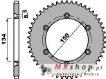 PBR ZĘBATKA TYLNA 4330 50 C45 KAWASAKI KDX 125 90-99 (JTR 459.50) (ŁAŃC. 428) PBR ZĘBATKA TYLNA 4330 50 C45 KAWASAKI KDX 125 90-99 (JTR 459.50) (ŁAŃC. 428)