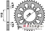 PBR ZĘBATKA TYLNA 4384 43 C45 HONDA CB500F/R/X 13-15 (JTR1316.43) (+2) (ŁAŃC.520)