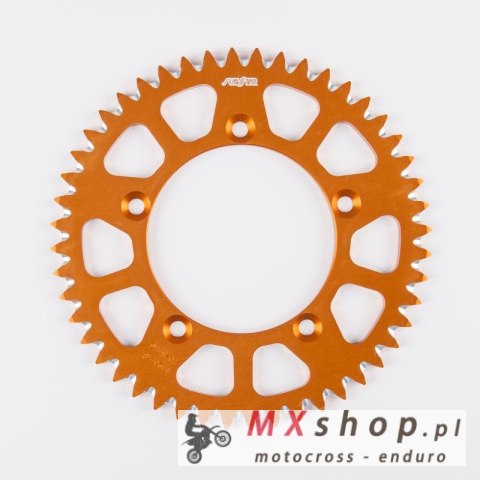 SUNSTAR ZĘBATKA TYLNA ALUMINIOWA (ERGAL) 4486 46 KTM XC 105 '08-09 (ŁAŃC. 428) (448646JT) KOLOR POMARAŃCZOWY SUNSTAR ZĘBATKA TYLNA ALUMINIOWA (ERGAL) 4486 46 KTM XC 105 '08-09 (ŁAŃC. 428) (448646JT) KOLOR POMARAŃCZOWY