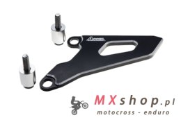 ACCEL OSŁONA ZĘBATKI PRZEDNIEJ HONDA / YAMAHA KOLOR CZARNY