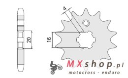 CHT ZĘBATKA PRZEDNIA 550 16 GILERA 125 84-88 (601-16)