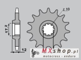 CHT ZĘBATKA PRZEDNIA 553 12 GILERA 50 91-96 (4052-12) (ŁAŃC.420)