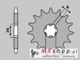 CHT ZĘBATKA PRZEDNIA 568 17 YAMAHA XS 650 75-83, XS 500 (568-17) (JTF568.17)