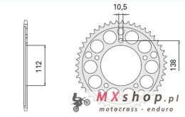 CHT ZĘBATKA TYLNA 4448 49 (2097-49) YAMAHA 600 YZF-R6 (Mod.cat.530) '99-'02