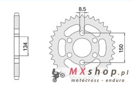 CHT ZĘBATKA TYLNA 463 48 KAWASAKI KMX 125 86-03 (463-48) (JTR.463.48)