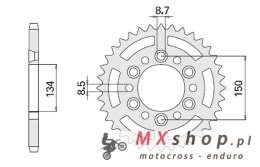 CHT ZĘBATKA TYLNA 489 48 (467-48) KAWASAKI KX/KXF `84-20 (JTR460.48)* (ŁAŃC. 520)
