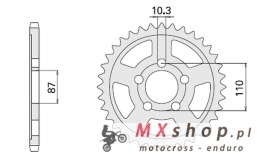 CHT ZĘBATKA TYLNA 828 49 (807-49) SUZUKI GSX/GXF 400