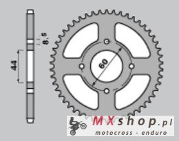CHT ZĘBATKA TYLNA 832 38 (A4150832380) YAMAHA DT 80 MX