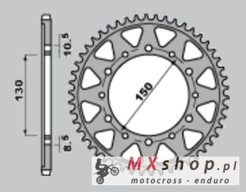 CHT ZĘBATKA TYLNA 860 39 (859-39) (JTR859.39) YAMAHA FZS 600 FAZER 96-03 CHT ZĘBATKA TYLNA 860 39 (859-39) (JTR859.39) YAMAHA FZS 600 FAZER 96-03